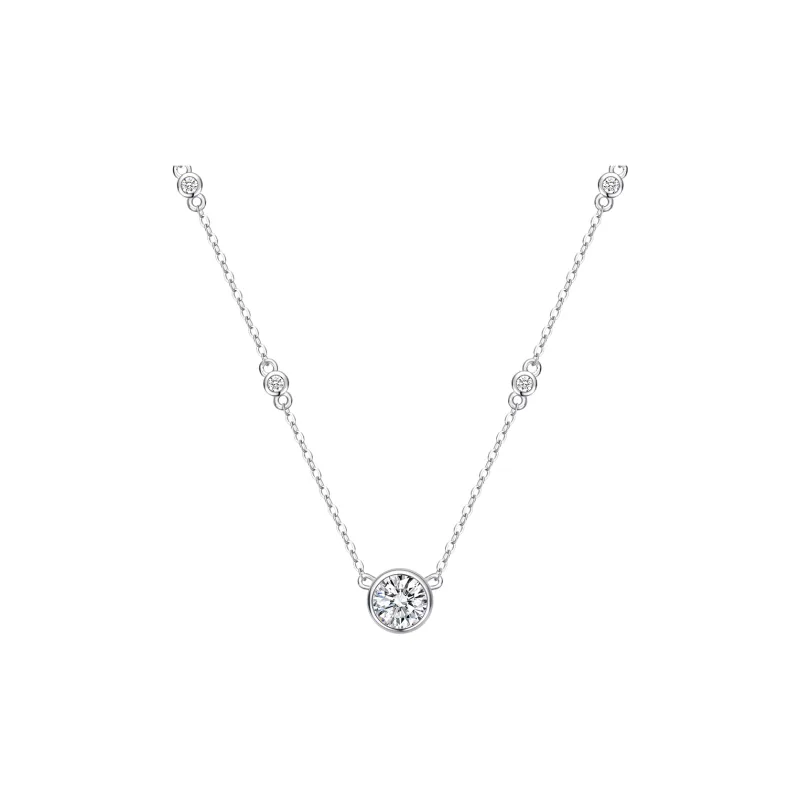 MITHAOL KUSC 925 Sterling Silver Necklaces Women's-0