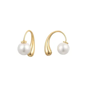 WAW Gold Plated Copper Earrings Women's
