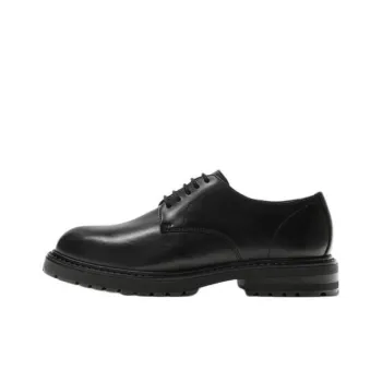 ZARA Dress Shoes Men Low Top Black