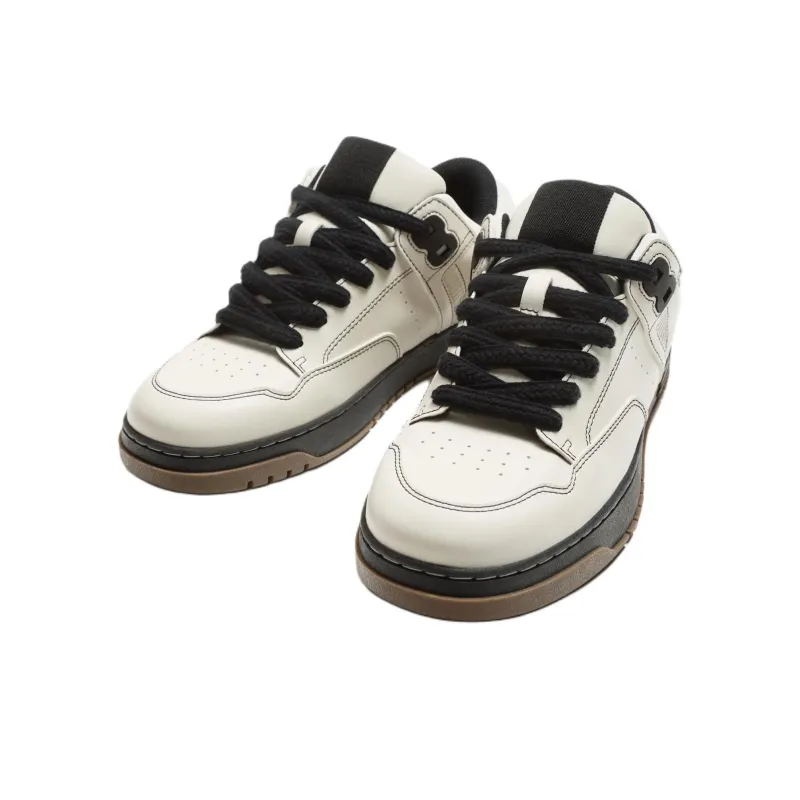 ZARA Low Top Skateboard Shoes Men's White-2