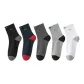 [5 Pack]Black+Sapphire Blue+Dark Gray+Light Gray+White