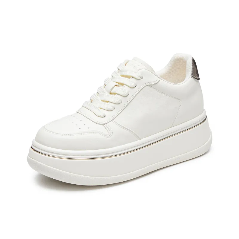 Staccato Coconut Milk Pudding Low Top Skateboard Shoes Women's White-1