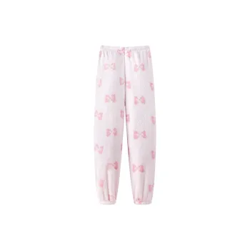 Gongdie Pajama Pants Women's Pink