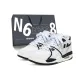 White Black Mid-Top