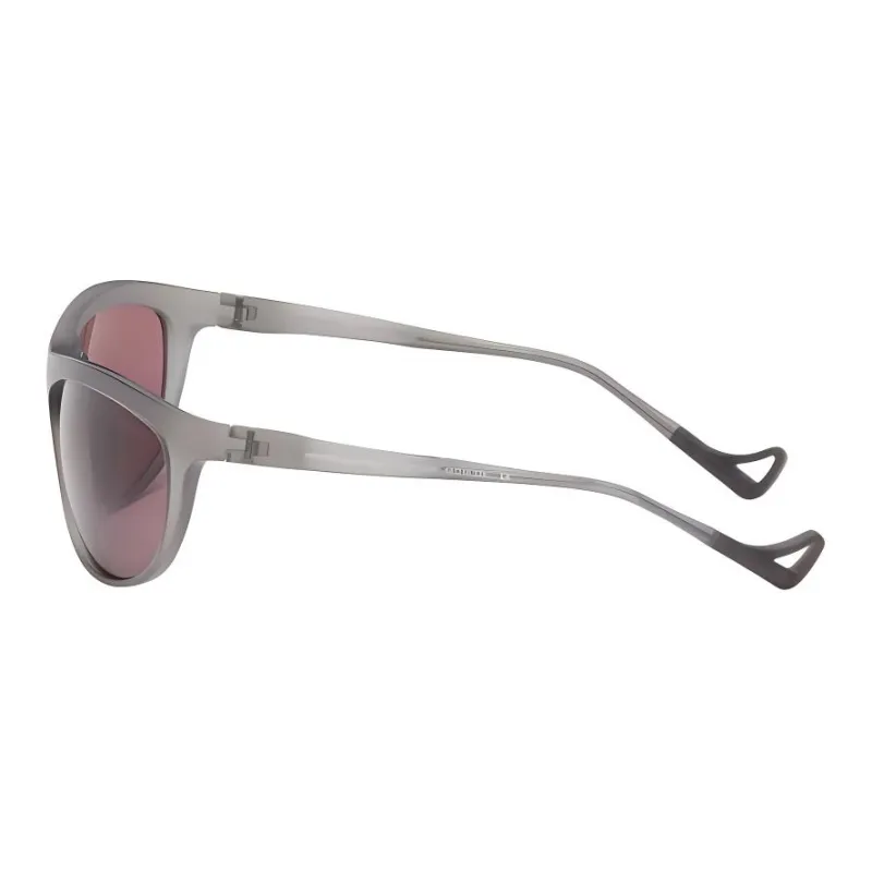 District Vision Plastic Nylon Rubber Titanium Stainless Steel Oval Sunglasses Unisex Gray-2