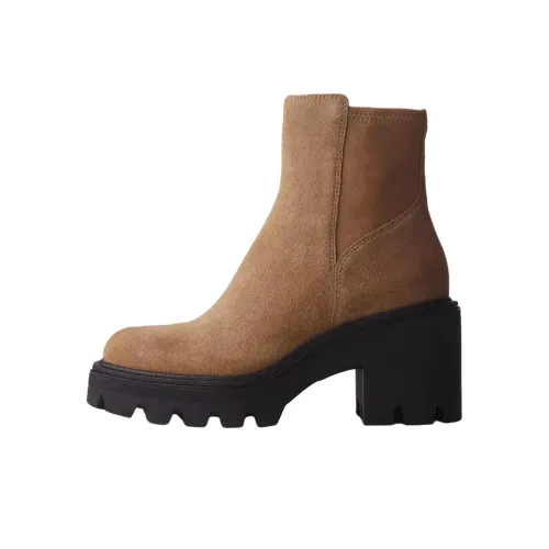 RAG&BONE Quinn Short Chelsea Boots 8.5cm Women's Camel
