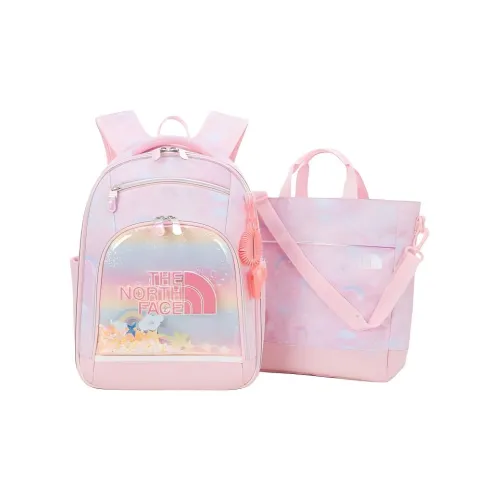THE NORTH FACE Polyester Backpack And Handbag Combo Set Kids' Pink