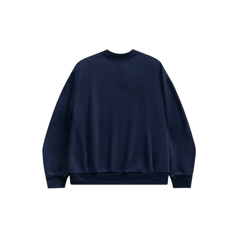 JEFF HAMILTON Sweatshirt Unisex Navy Blue-1