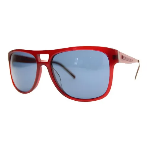 XISILI Acetate Square Sunglasses Men's Red