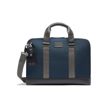 TUMI Nylon Laptop Bags Briefcases Men's Marine Blue