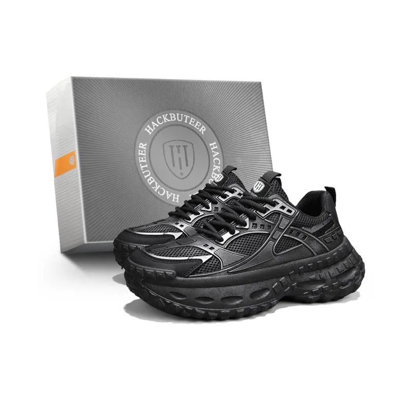 HACKBUTEER Miankong Collection Low Top Chunky Sneakers Men's Box-4