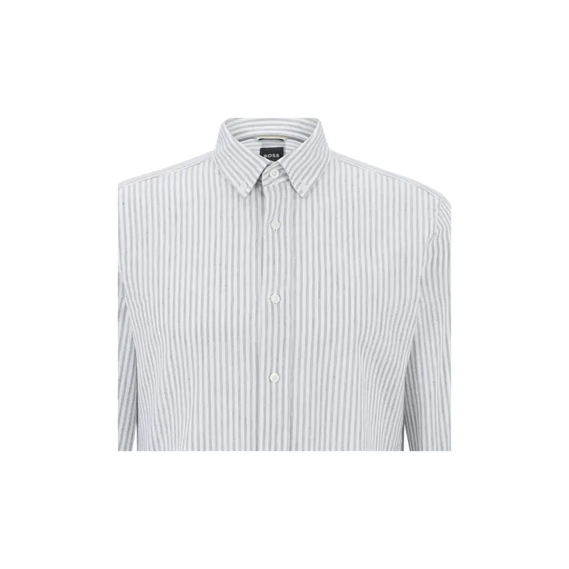 HUGO BOSS Shirts Men Light Gray-2
