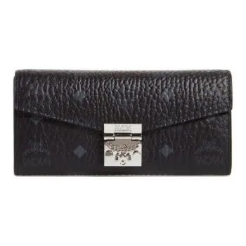MCM Patricia Visetos Shoulder Bags