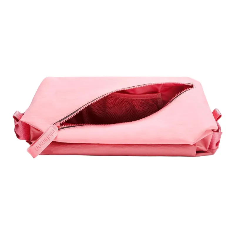 Lululemon Nylon Backpack Unisex Pink-3