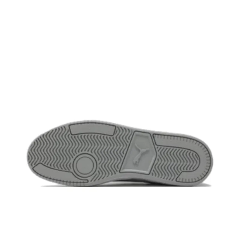 PUMA DRIBBLE Anti Slip Wear Resistant Low Top Skateboard Shoes Unisex Gray-4