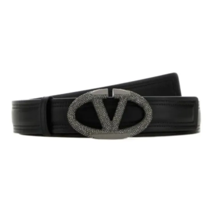 Valentino Garavani Logo Plaque Belt-0