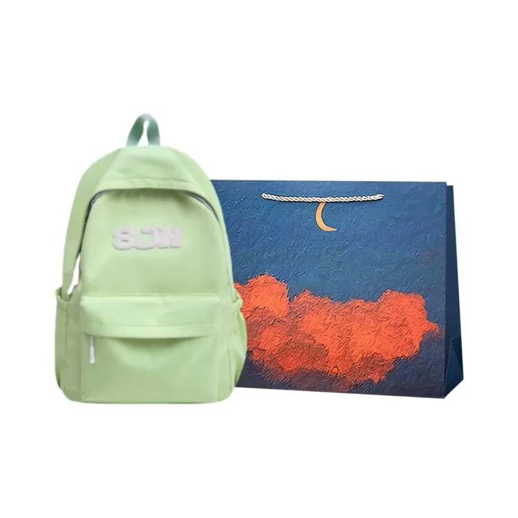 Elsvet Nylon Backpack Unisex Multicolor-3
