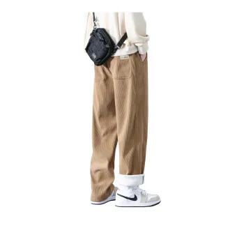 DANGERTIGER Knitted Sports Pants Unisex Gray
