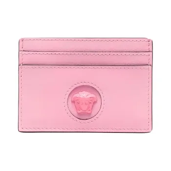 FANSIZHE Leather Wallets Card Holders Women's Pink