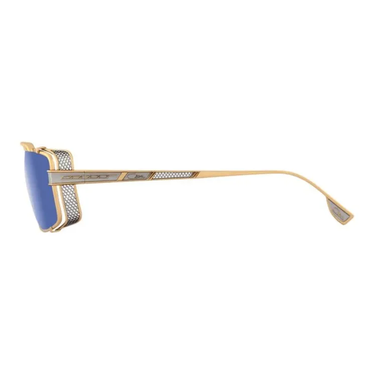 CAZAL Titanium Aviator Sunglasses Unisex Gold-2