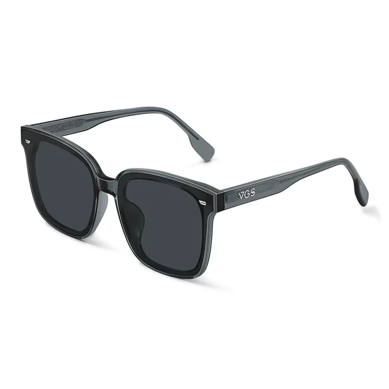 VEGOOS Plate Frame Square Sunglasses Unisex-13