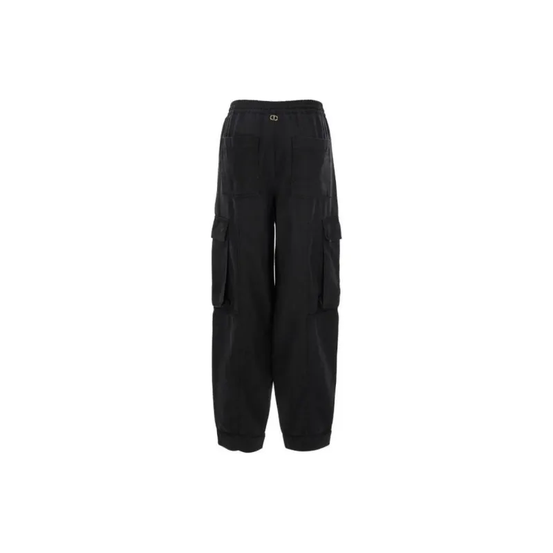 Twinset Drawstring Cargo Pants-1