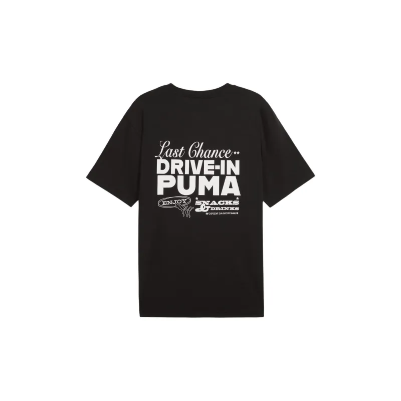 PUMA Playera Holgada Graphics PUMA Drive In Para Hombre-1