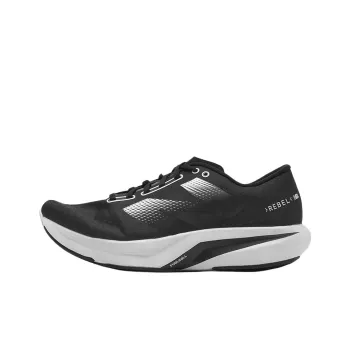 New Balance Rebel V4 Anti Slip Wear Resistant Low Top Training Running Shoes Men's Black White 2E Width