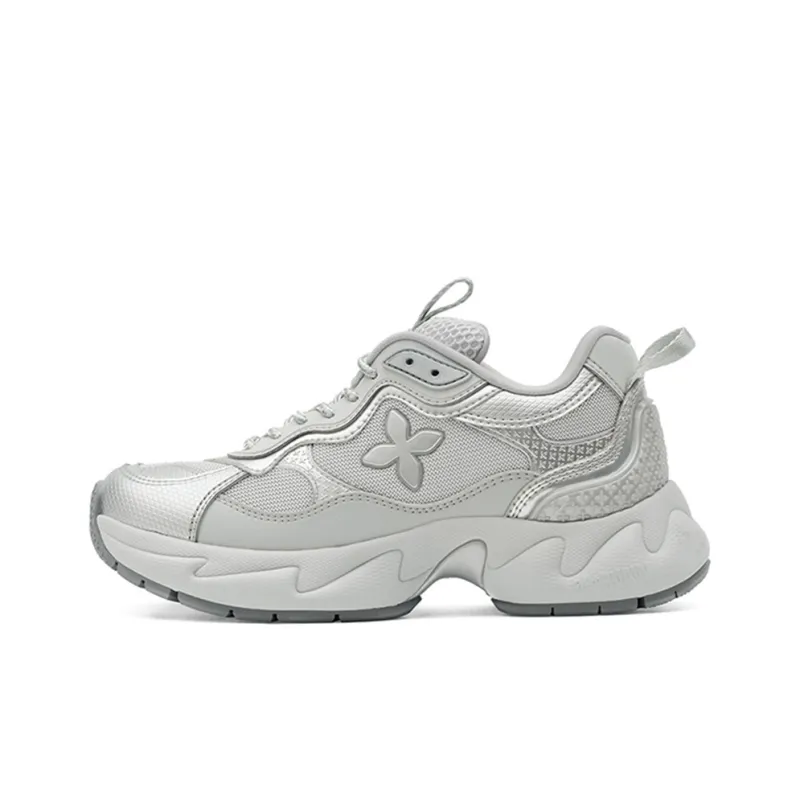 SMFK Low Top Chunky Sneakers Women's Dusty Gray-0
