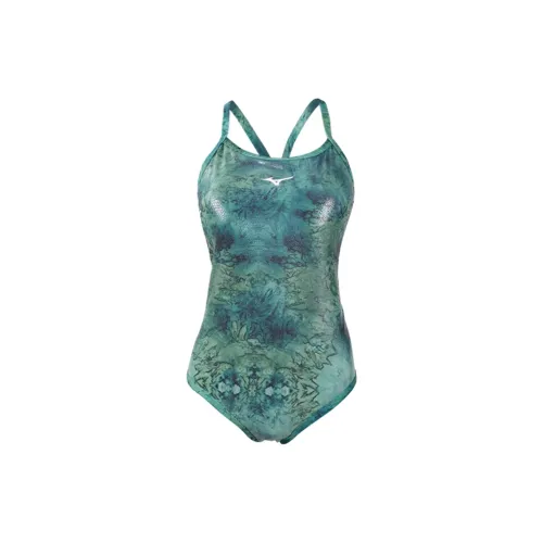 Mizuno One-piece Swimsuit Women's Green