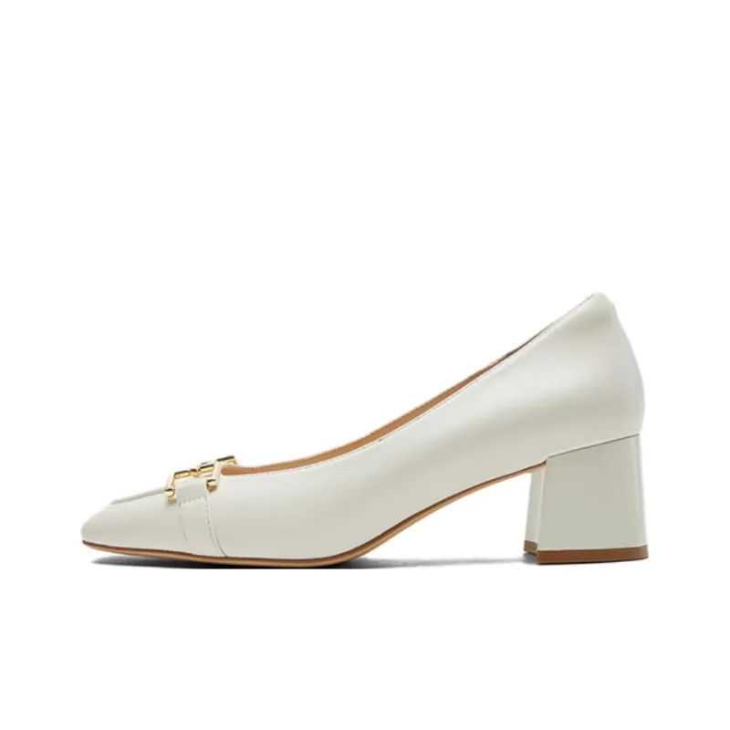 NINE WEST Chunky Heel High Heels 5.2cm Women's-7