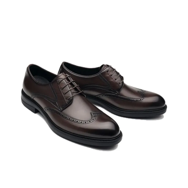 SAINT ANGELO Dress Shoes Men's Dark Coffee-2