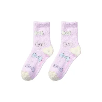 Tutuanna* x Sanrio Mid Calf Socks Women's 1 Pack Pale Peach