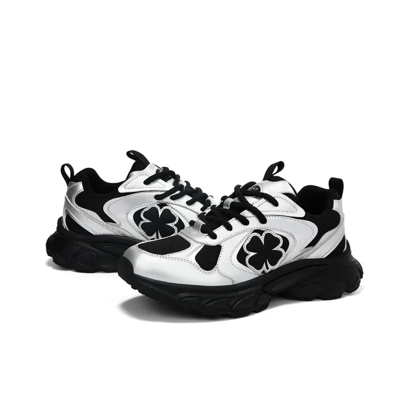 LUCKY BRAND Shock Absorbers With Abrasion Resistant And Slip Resistant Properties Low Top Chunky Sneakers Unisex-2