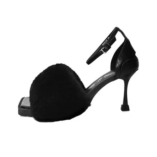 SMFK Roman Sandals Women's Midnight Black