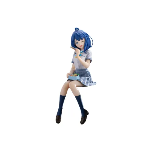 FURYU There Are Too Many Female Angles In The North! Foam Stamping Hachimori Apricot Bonus Gifts 15cm