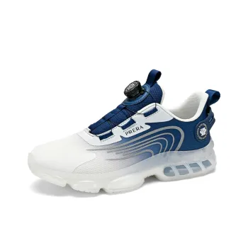 BIANSULONG Running Shoes Unisex Low Top White Blue