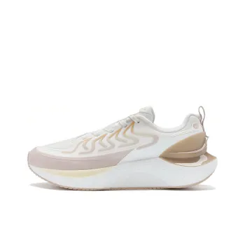 XTEP Wind And Fire 27 Generations Cushioned Slip Resistant Low Top Running Shoes Women's Pink Brown