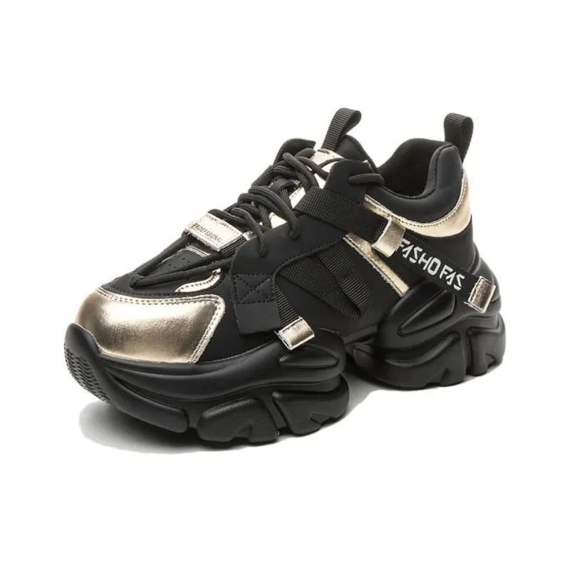 BBMTR Height Increasing Low Top Chunky Sneakers Women's-9