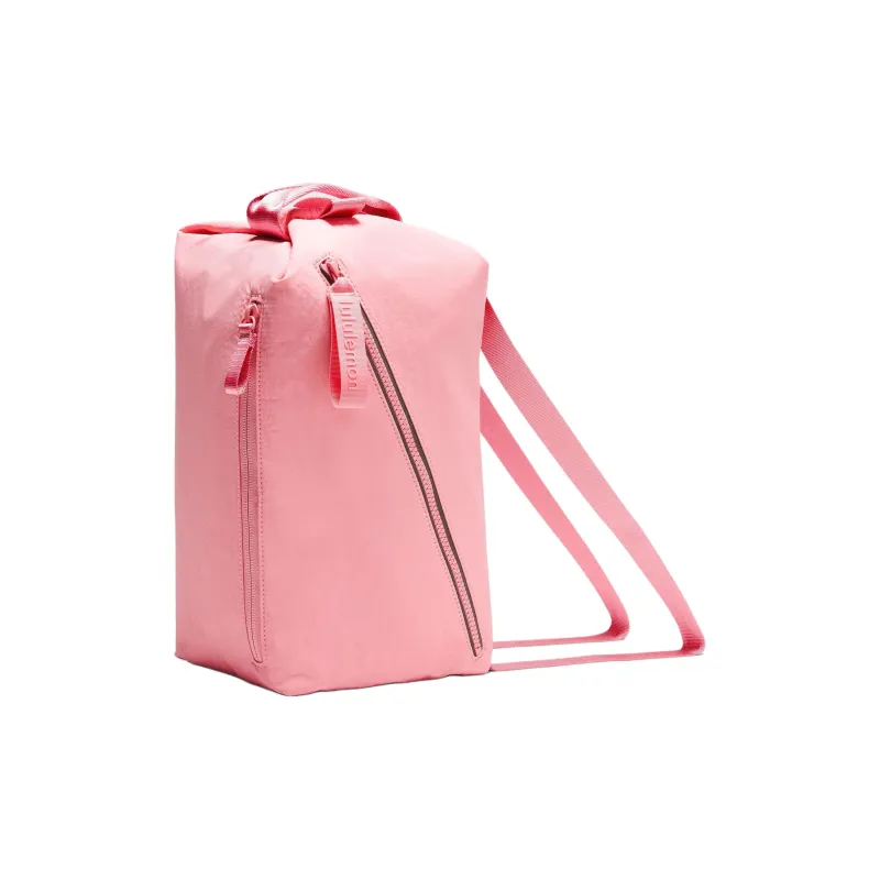 Lululemon Nylon Backpack Unisex Pink-1