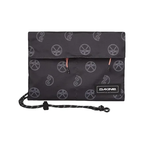 Dakine Polyester Shoulder Bag Crossbody Bag Unisex Black Floral