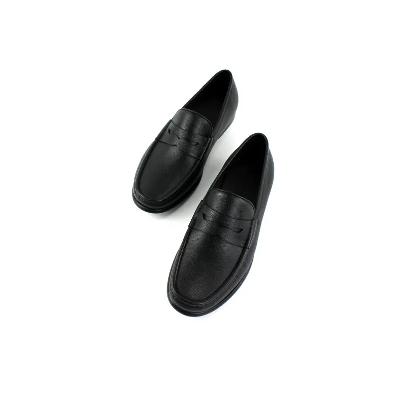 MYFULER Men's Casual Shoes Men's Black-2