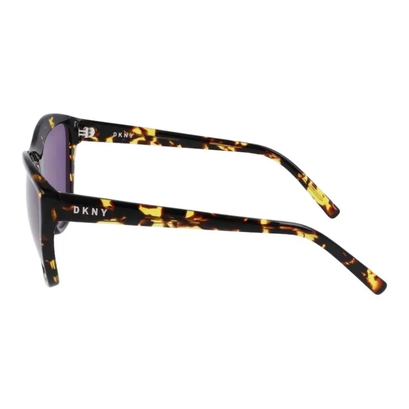 DKNY Plastic Square Sunglasses Women's Tortoiseshell-1