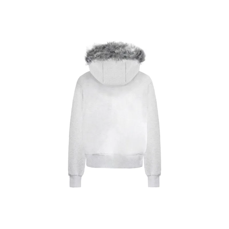 BEUF Sweatshirt Unisex Snow Mountains Gray-3