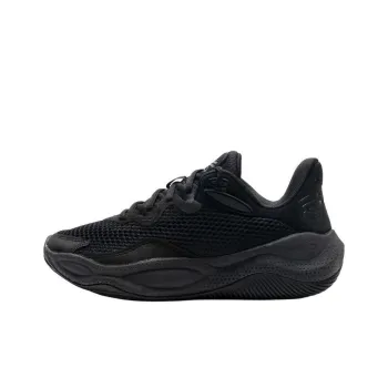 Under Armour Curry Splash 24 Durable Breathable Low Top Basketball Shoes Unisex Black