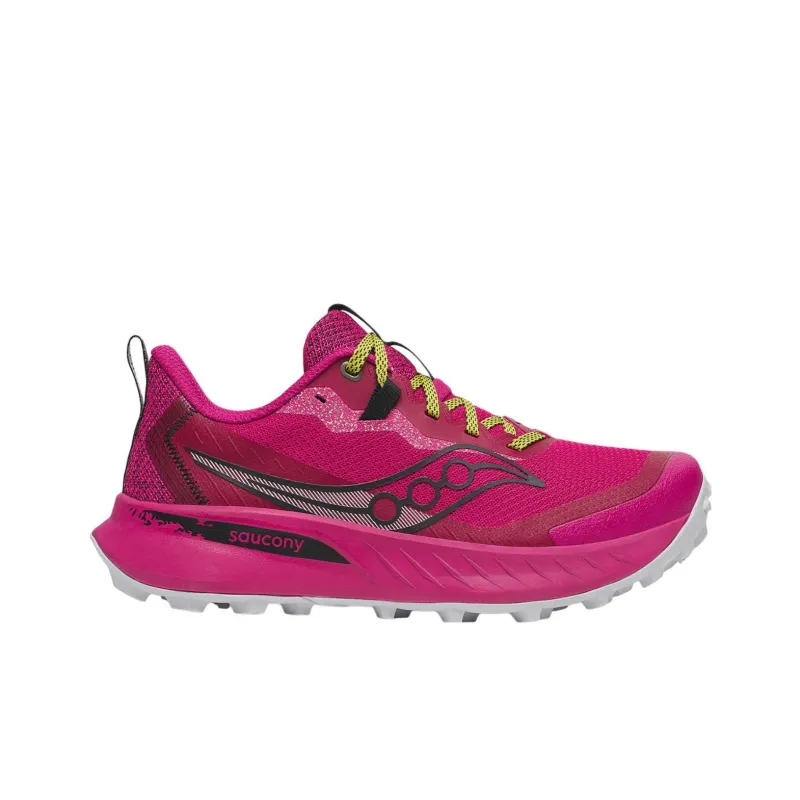 Saucony Peregrine 15 Magenta Black Women's-1