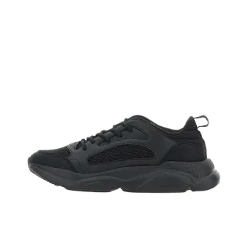 HUGO BOSS Leon Runn Pume Low Top Casual Shoes Men's Black