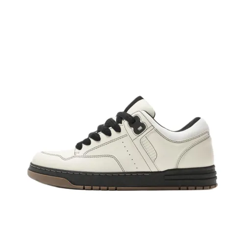 ZARA Low Top Skateboard Shoes Men's White
