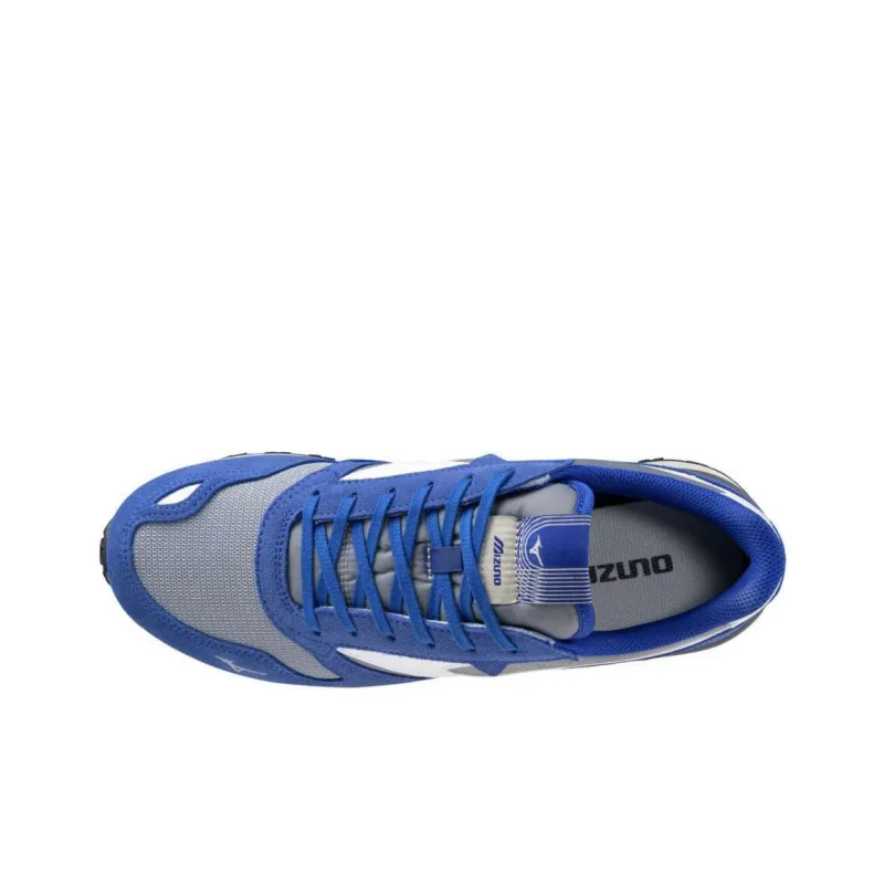 Mizuno RB87 Anti Slip Wear Resistant Low Top Casual Running Shoes Unisex Gray Blue-4