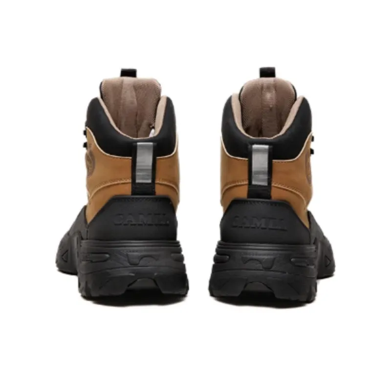 CAMEL Compass Warm Slip-Resistant Short Outdoor Boots 4.5cm Men's-5
